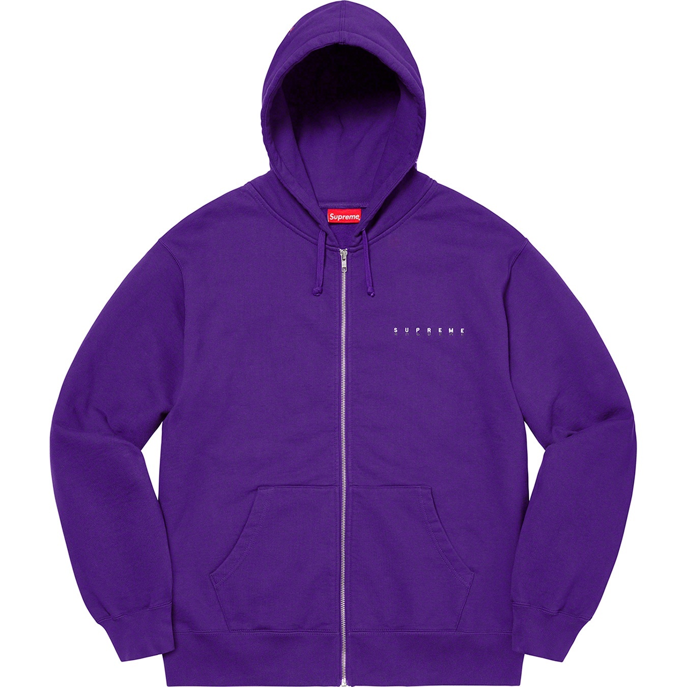 Globe Zip Up Hooded Sweatshirt view 2